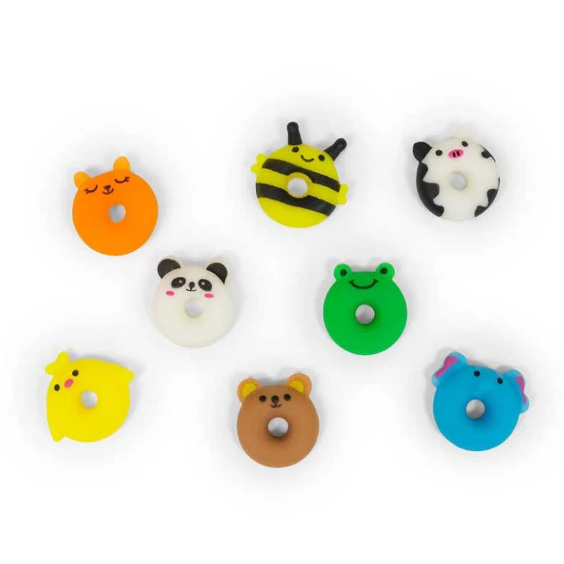 3pk Mini Mochi Donut Skviseleke | HGL - Image 3
