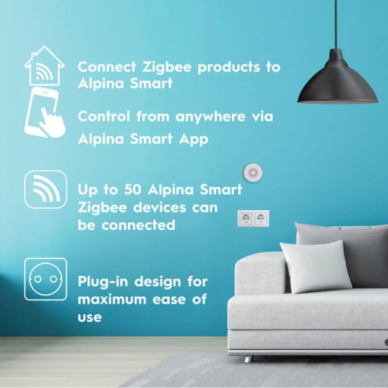 Alpina Zigbee Smart Gateway 230V - Image 5