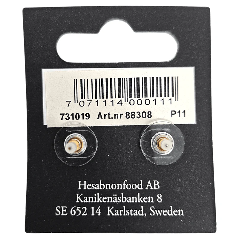 Beauty Øredobber leopard gullfinish 2stk - Image 3