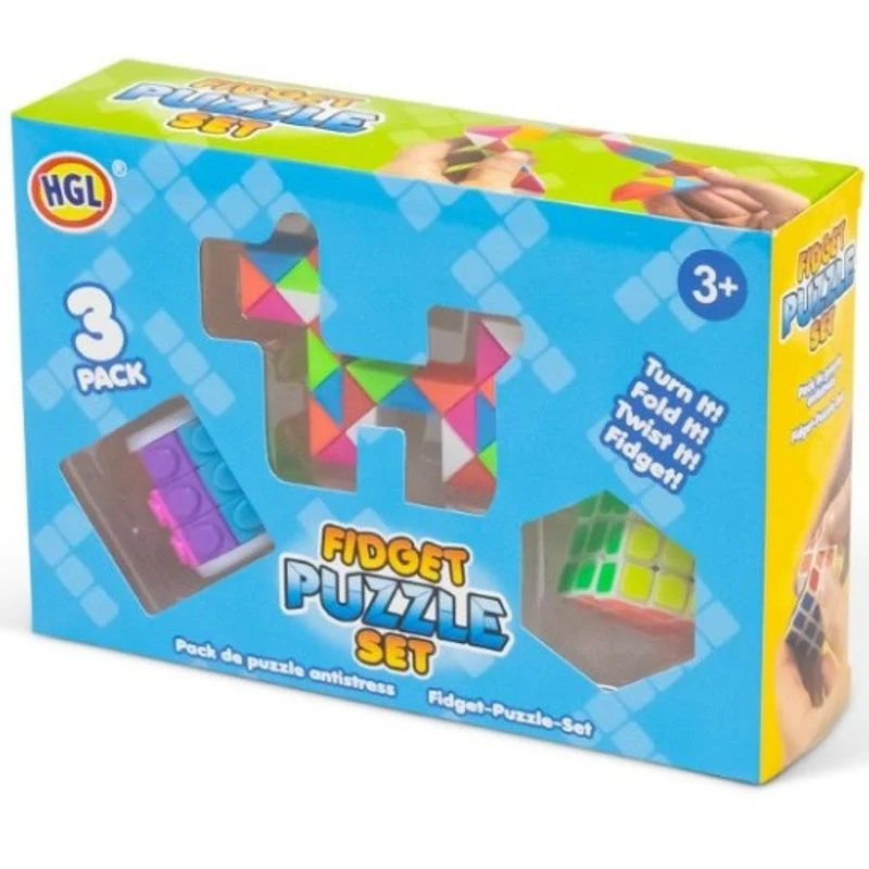 Fidget Puzzle Fun Sett 3 Deler | HGL - Image 2