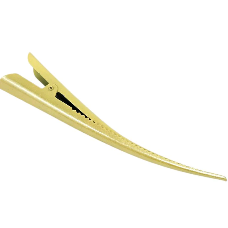 Hårklype i gul metall 13cm | Beauty | Stilren og solid - Image 4