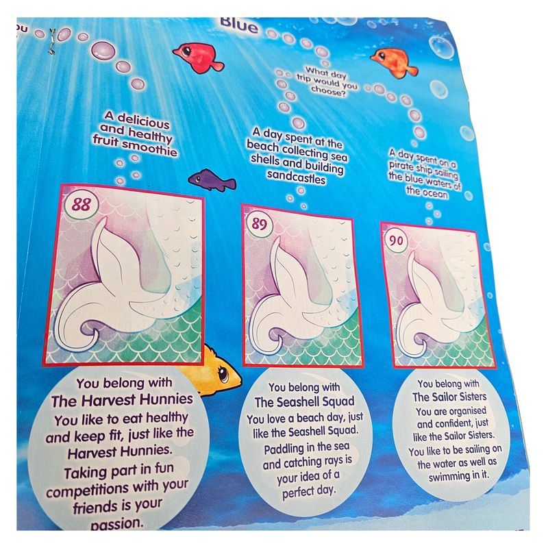 I Believe in Mermaid klistremerkealbum | Med 30 klistremerker |Topps - Image 3