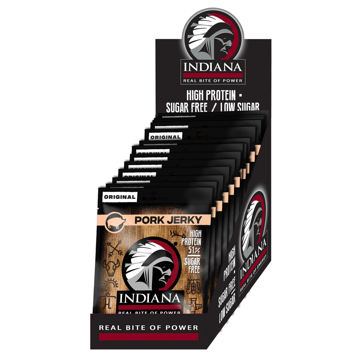Indiana Pork Jerky Original 90g - Image 5