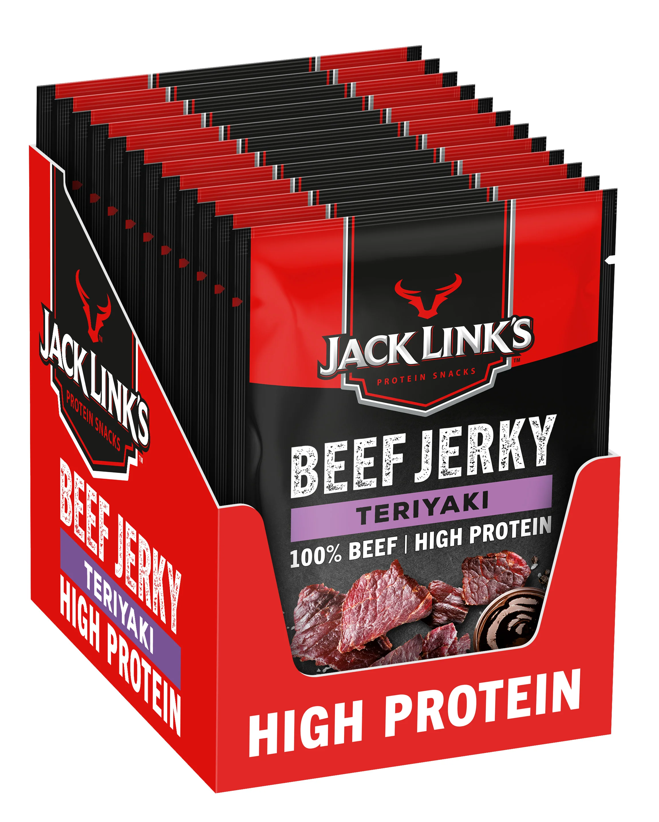 Jack Link's Beef Jerky Teriyaki 60g - Image 4