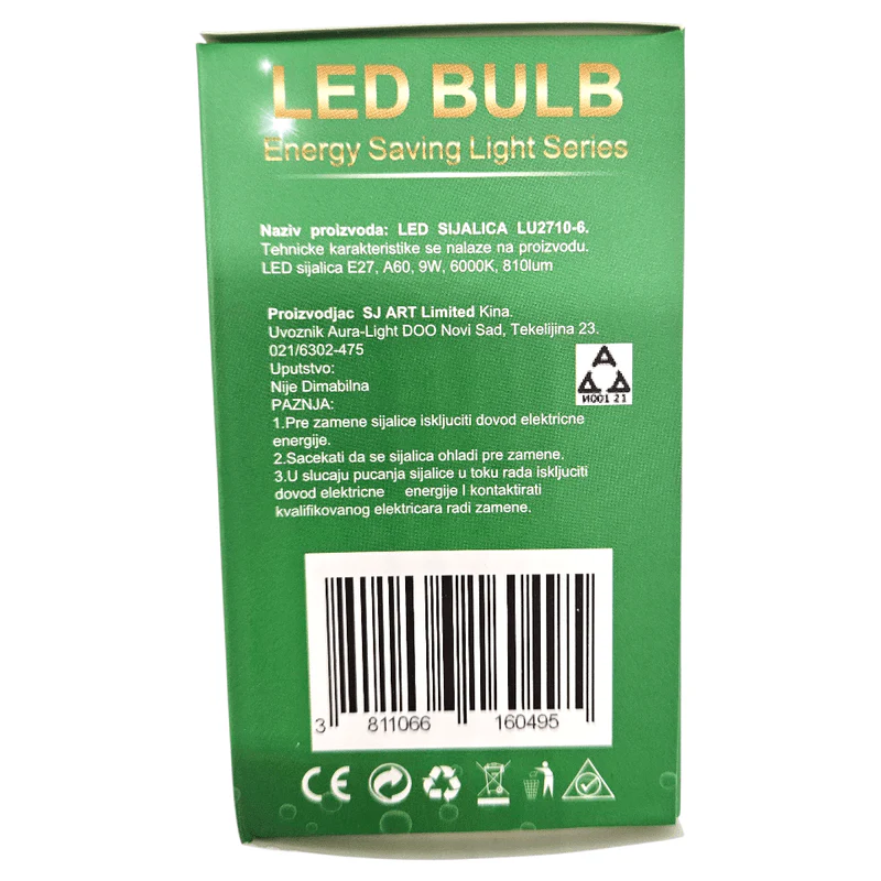 LED Lyspærer 9W 810lm E27 | 10pk Storpakk | Energieffektive Sparepærer - Image 5