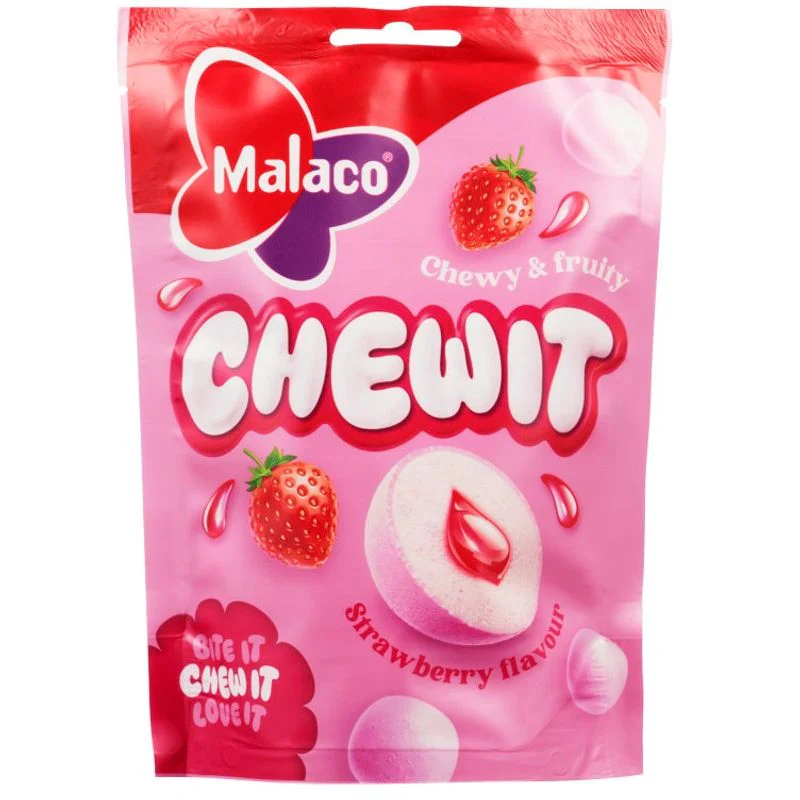 Malaco Chewit Strawberry 115g - Image 3