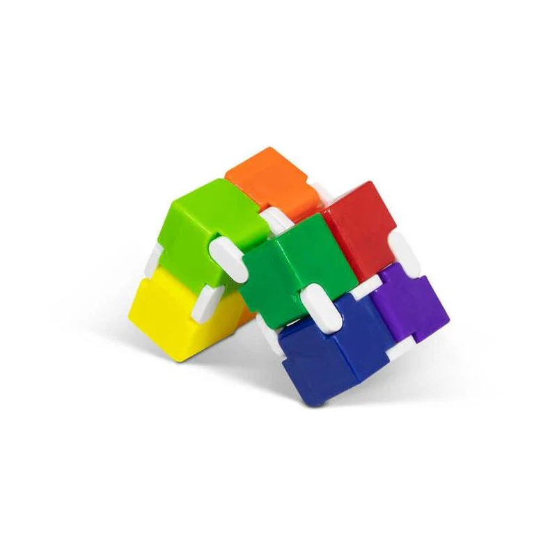 Neon Infinity Cube Fidget - leke for stress og fokus - Image 3