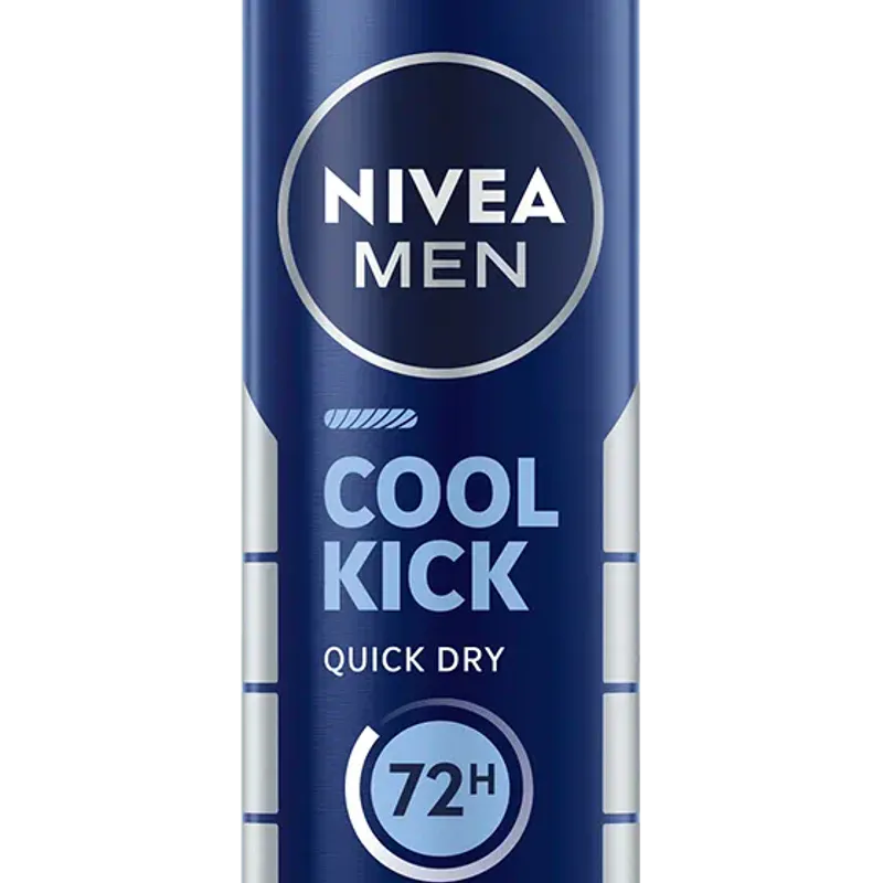Nivea Men Cool Kick Spray 150ml - Image 2