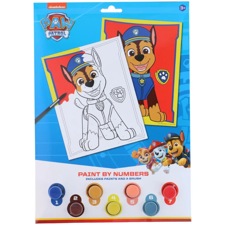 Paw Patrol Male etter nummer | 4 varianter - Image 3