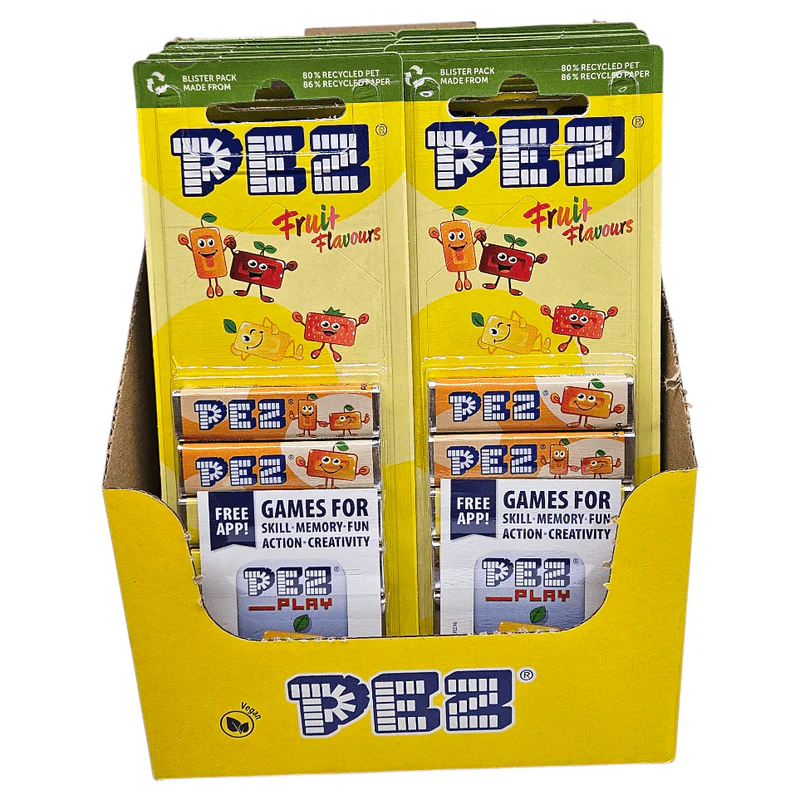 Pez Fruit Mix Refills 24 x 6pk | Storpakk med displayeske - Image 2