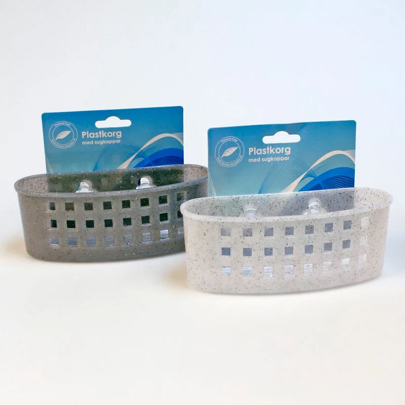 Plastkurv med sugekopper 16,5x6cm - Image 3