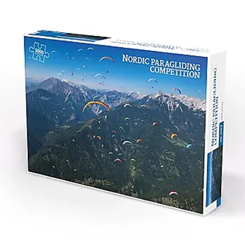Puslespill 1000 Brikker Nordic Paragliding - Image 2