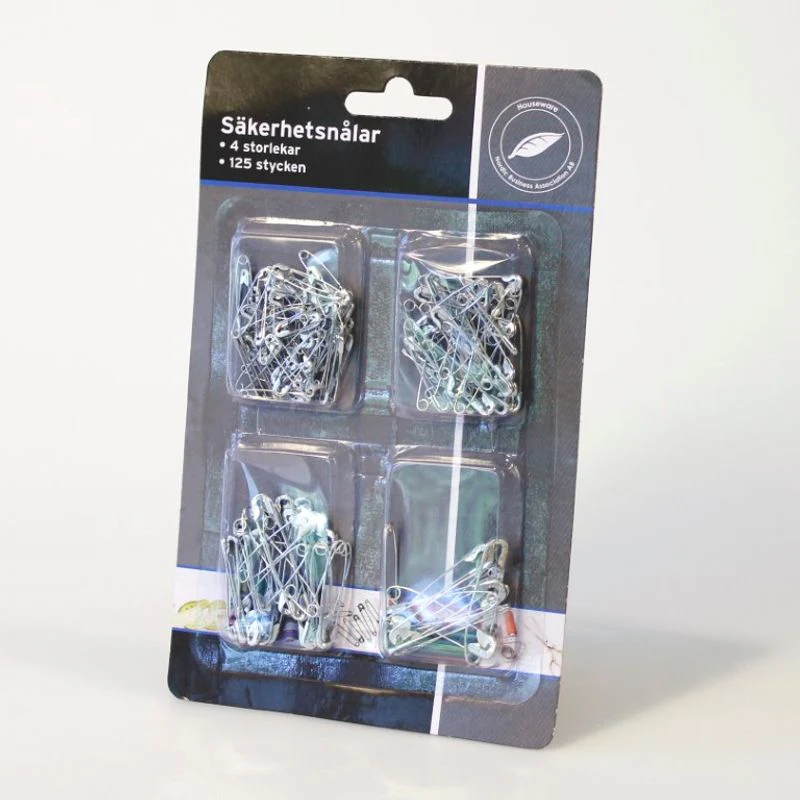Sikkerhetsnåler multipack 125stk - Image 3
