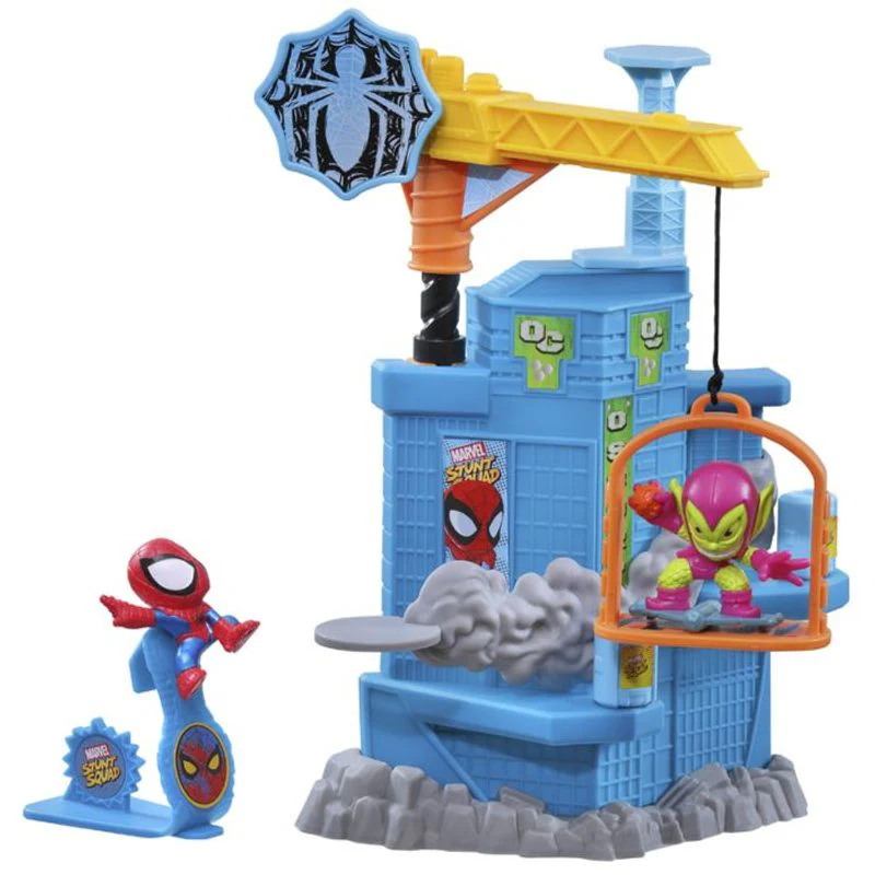 Spider - Man Marvel Stunt Squad Mini Lekesett | Spider - Man vs Green Goblin - Image 5
