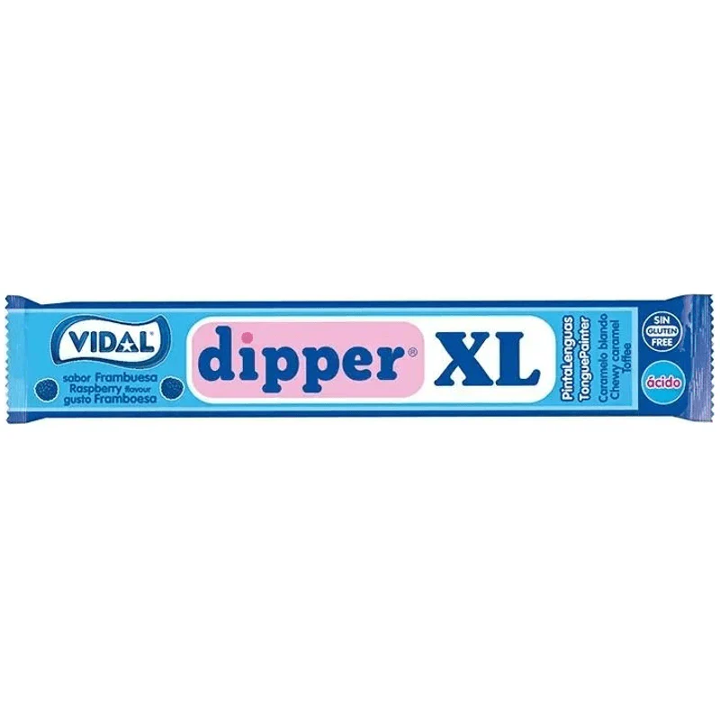 Vidal Dipper XL Blue Raspberry 100x10,5g Storpakk - Image 2